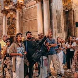 Venecia: Tour en grupo reducido de la Basílica de San Marcos con terraza