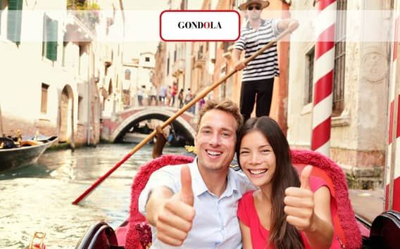 Venedig: Gondoltur på Canal Grande med kommenterande guide