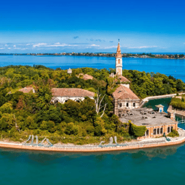 Båttur till ön Poveglia från Venedig, övergiven ö