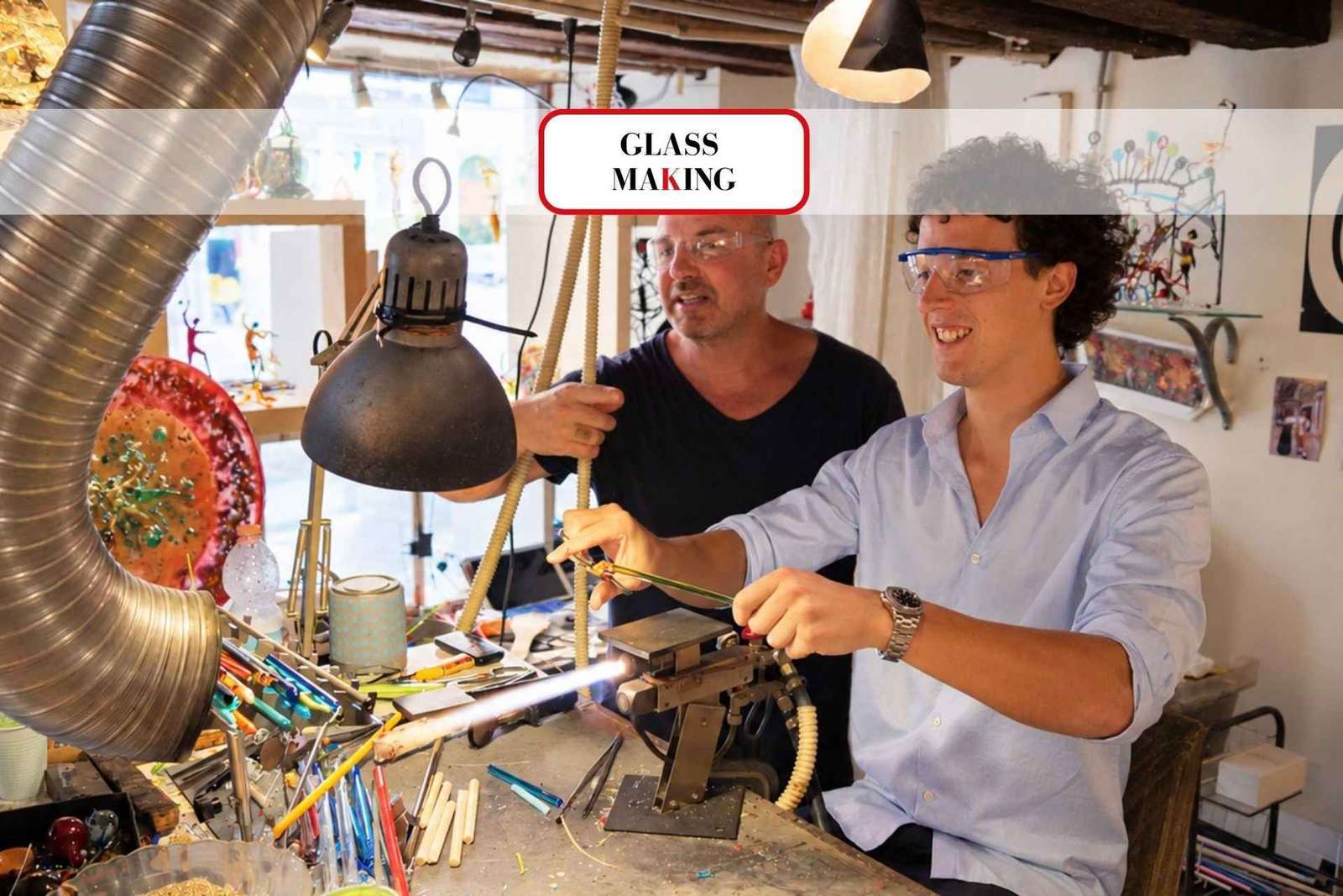 Create Your Glass Artwork: Private Lesson With Local Artisan