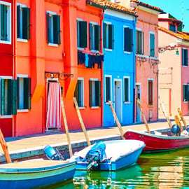 Murano and Burano tour from Venice by water taxi