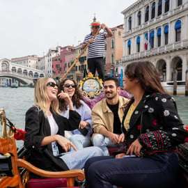 Veneza: Visita ao Palácio Ducal e a São Marcos com passeio de gôndola