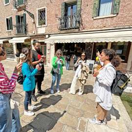 Venecia: Tour guiado por lo más destacado de la ciudad y comida callejera