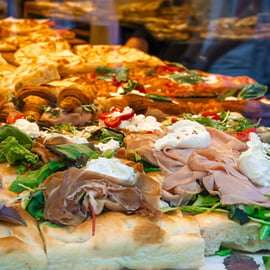 Benátky: ochutnávka jídla s cicchetti a vínem