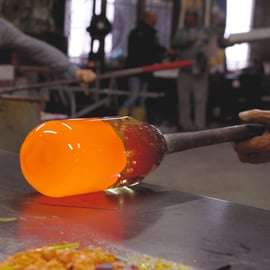 Murano: Upplevelse av glasblåsning på Gino Mazzuccatos fabrik