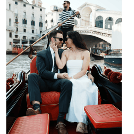 Венеция: фотосессия на гондоле