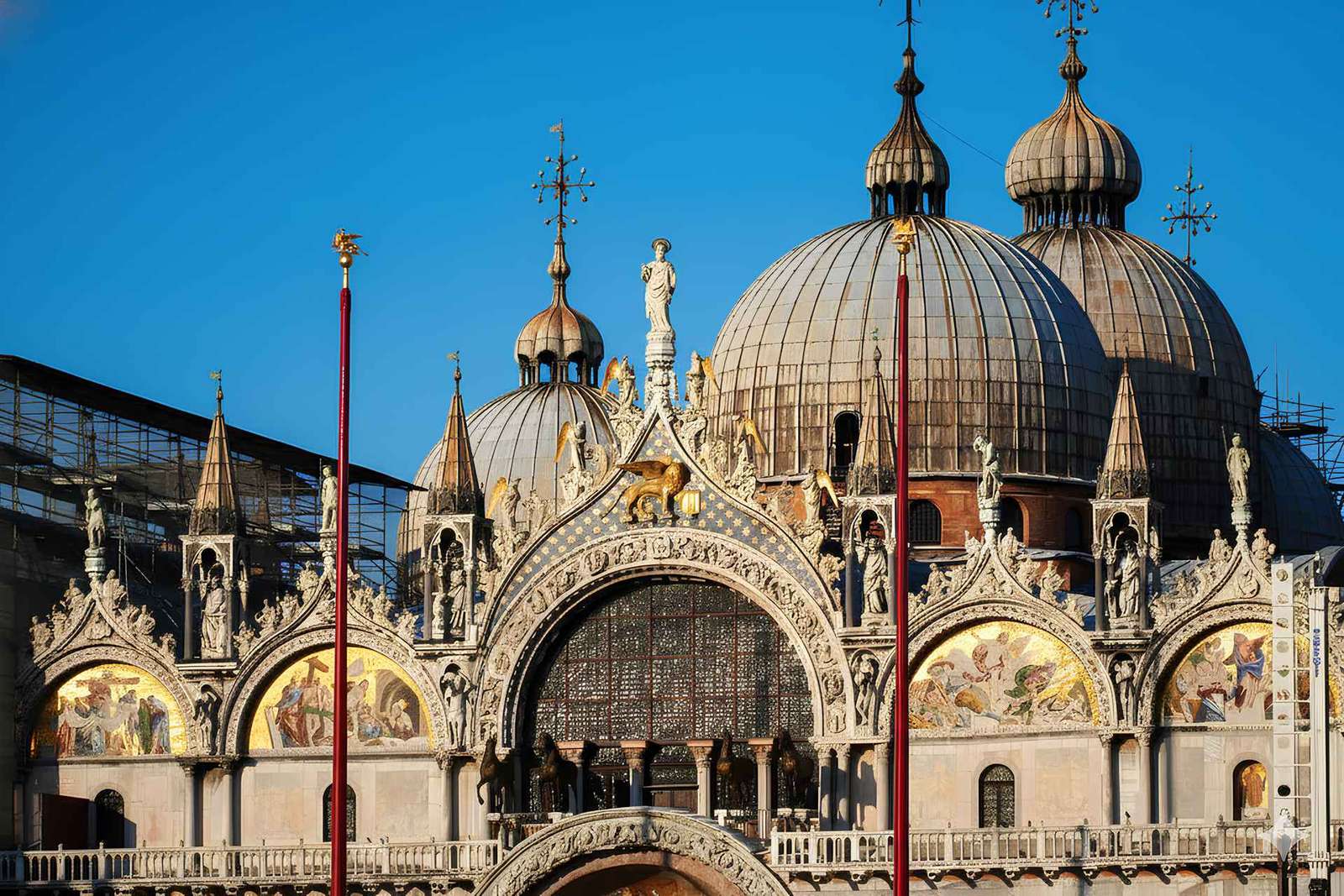 Venetië: Basiliek van San Marco rondleiding met terras & museum