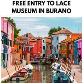 Murano, Burano and Torcello Day Trip with Free Time