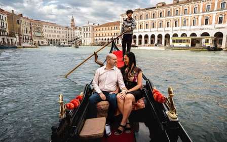 Sessão de fotos profissional em Veneza
