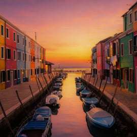 Excursão de barco a Murano, Burano e Torcello com guia
