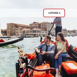 Plavba gondolou po Canal Grande s výkladem v aplikaci a VR