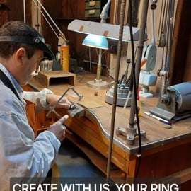 Goldsmith's Workshop Create Your Own Sterling Silver Ring