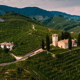 Prosecco-Hügel Tour ab Venedig mit Spritz und Asolo