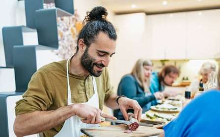 Venecia: Visita al Mercado de Rialto, Clase de Cocina y Almuerzo