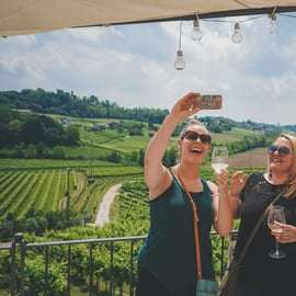 Von Venedig aus: Prosecco-Hügel und Weinverkostung Tour