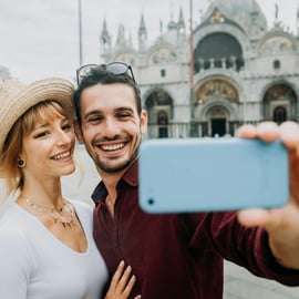 Focení v Benátkách s místním fotografem