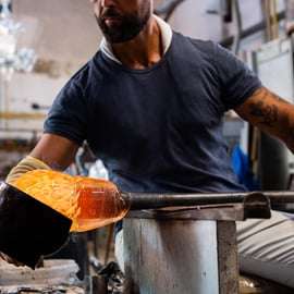 Murano: Glasfabriek ervaring met rondleiding en demonstratie