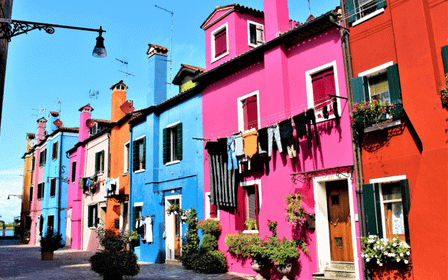 Excursión en barco a Murano y Burano con vidrio soplado