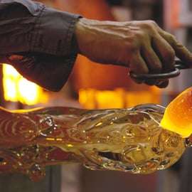 Murano: Glasbläservorführung und künstlerisches Glasgeschenk