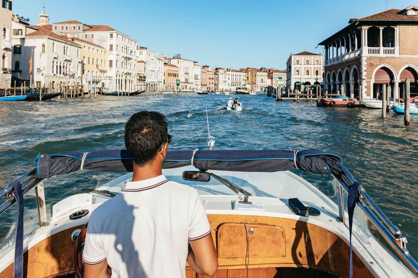Venedig: Gemeinsamer Wassertaxi-Transfer zum Flughafen Marco Polo