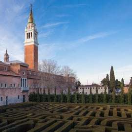 Venedig: Borges labyrintupplevelse på ön San Giorgio