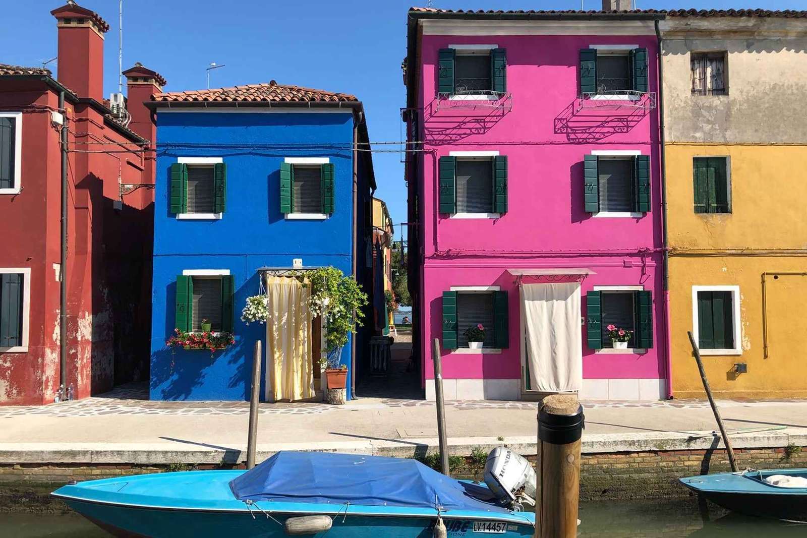 Passeio de barco de luxo em Murano e Burano