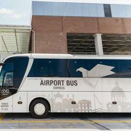 Busstransfer Marco Polo flygplats till Venedig, Piazzale Roma