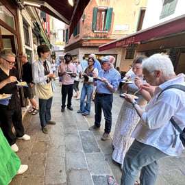 Venedig - Cicchetti Cicchetti Street Food och sightseeing rundvandring