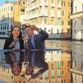 Passeio de barco de luxo em Murano e Burano