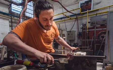 Murano: Taller de soplado de vidrio para principiantes