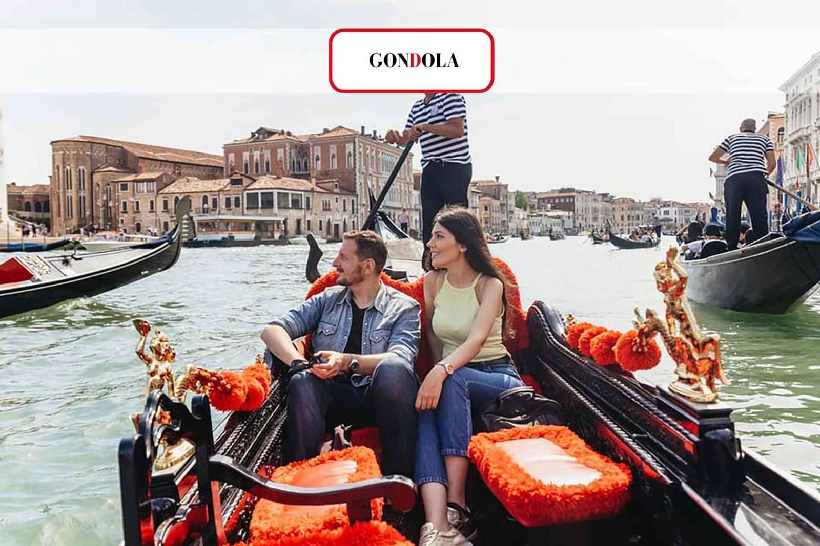 Plavba gondolou po Canal Grande s výkladem v aplikaci a VR