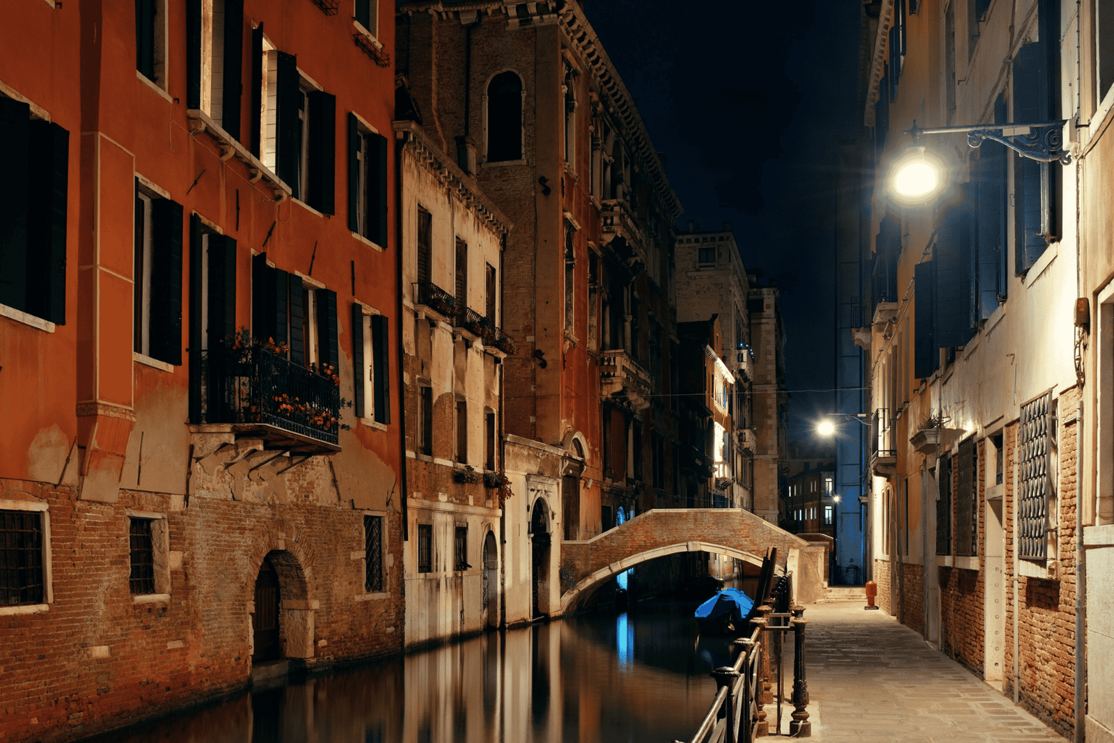 Venedig: Crimes, Legends and Mysteries Tour vid solnedgången