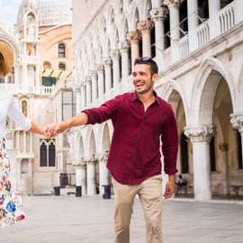 Veneza: sessão fotográfica da Praça de São Marcos e Canais