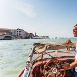 Taxi acuático privado del aeropuerto Marco Polo a Venecia