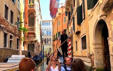 Combo de tour a pie por Venecia y paseo en góndola