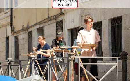 Venecia: Clase de pintura a la acuarela con un artista famoso