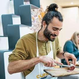 Venetië: Rondleiding over de Rialtomarkt, kookles en lunch