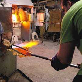 Murano: Glasbläservorführung und künstlerisches Glasgeschenk